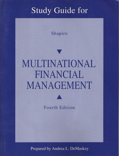 Multinational Financial Management