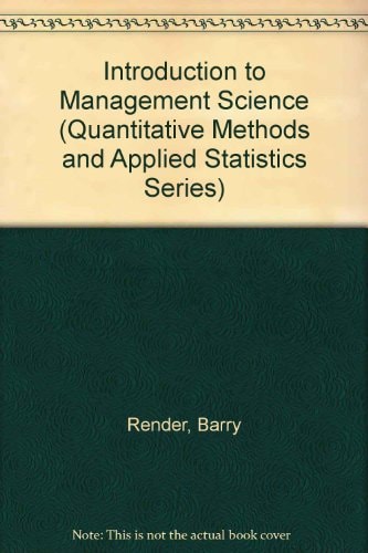 Introduction to Management Science