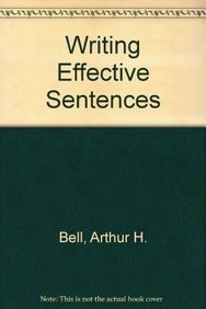 Writing Effective Sentences