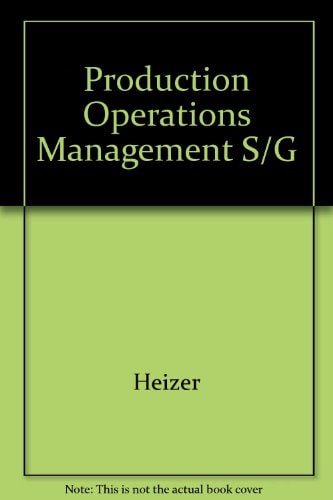 Production Operations Management: Study Guide