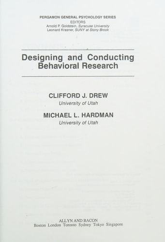 Designing and Conducting Research in Education