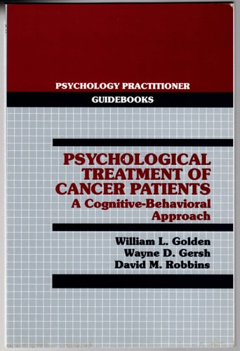 Psychological Treatment of Cancer Patients: A Cognitive-Behavioral Approach (Psychology Practitioner Guidebooks)