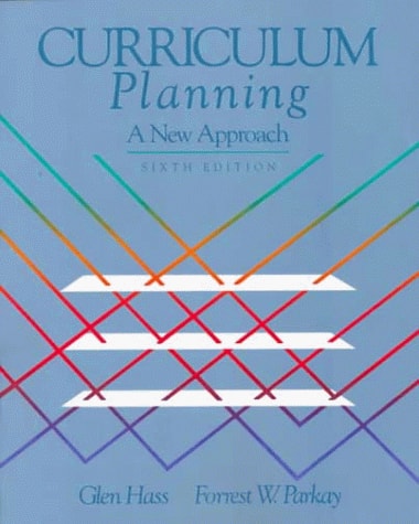 Curriculum Planning: A New Approach