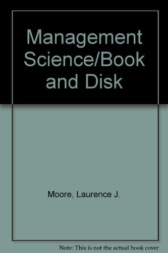 Management Science: Book and Disk