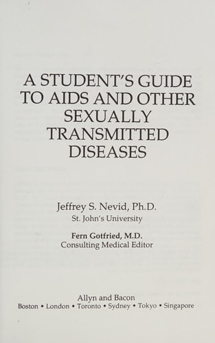Student's Guide to AIDS and Other Sexually Transmitted Diseases
