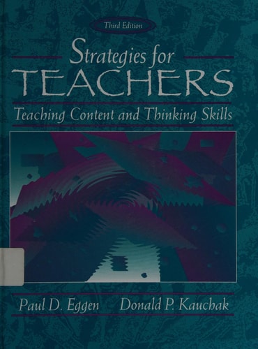 Strategies for Teachers: Teaching Content and Thinking Skills