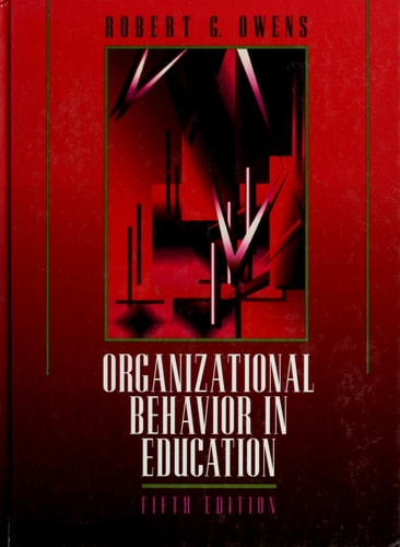 Organizational Behavior in Education