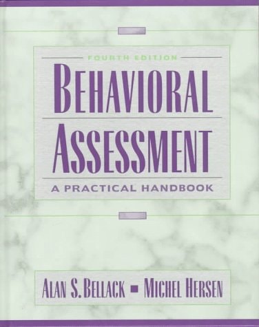 Behavioral Assessment: A Practical Handbook (4th Edition)