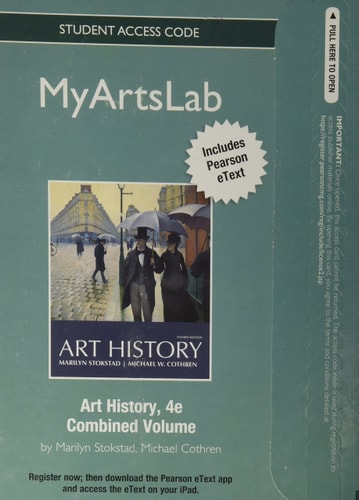Art History New Myartslab With Pearson Etext Standalone Access Card