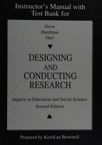 Designing and Conducting Research: Inquiry in Education and Social Science