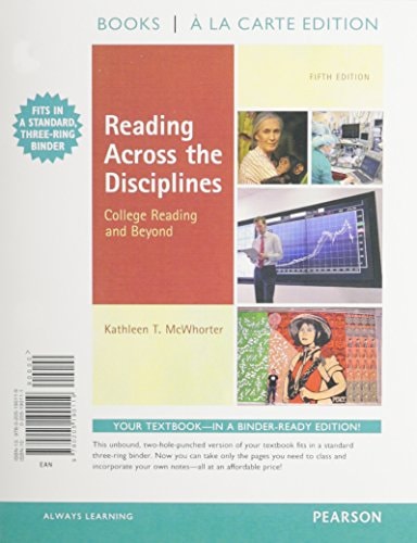 Reading Across the Disciplines: Books a la Carte Plus MyReadingLab -- Access Card Package