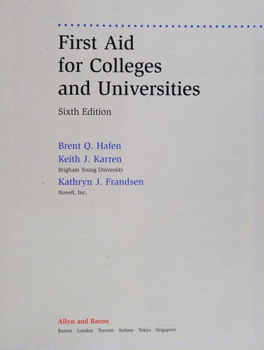 Edition published by Allyn & Bacon, Incorporated