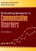 Evaluating Research in Communicative Disorders