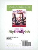 MyFamilyLab Pass Code: Exploring Marriages & Families