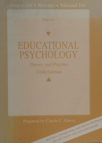 Educational Psychology: Instructor's Resource Manual