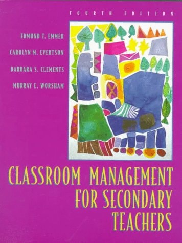 Classroom Management for Secondary Teachers