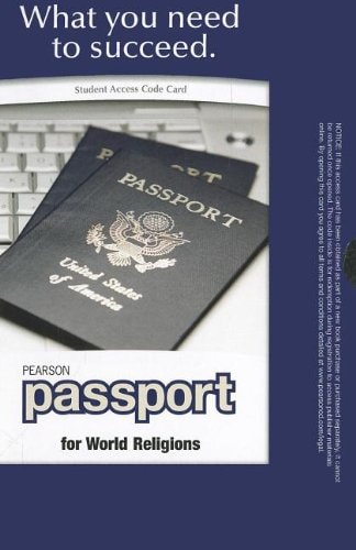 World Religions: Pearson Passport Standalone Access Card