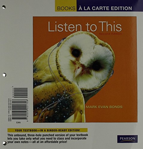 Listen to This: Books a la Carte Plus MyMusicLab -- Access Card Package