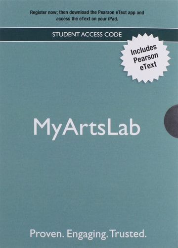 NEW MyLab Arts with Pearson eText -- Valuepack Access Card