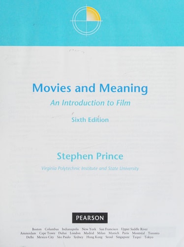 Movies and Meaning: An Introduction to Film