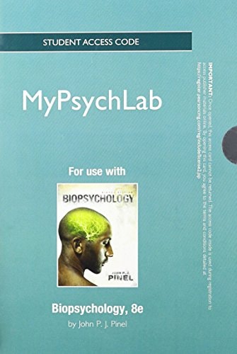 NEW MyPsychLab: Standalone Access Card for Biopsychology