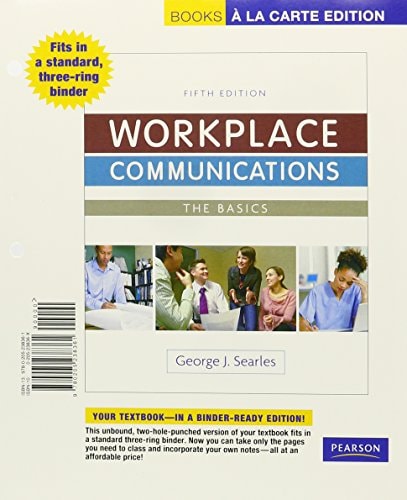 Workplace Communications: The Basics
