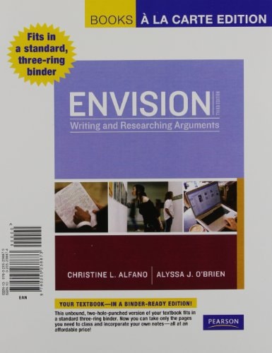Envision: Writing and Researching Arguments