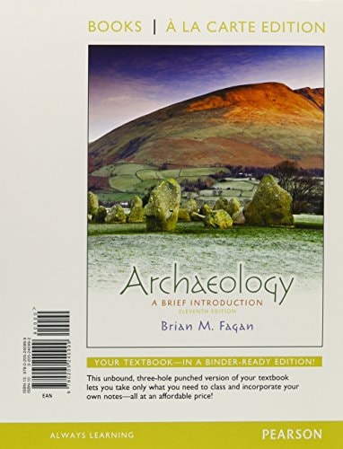 Archaeology: A Brief Introduction (Books a la Carte)