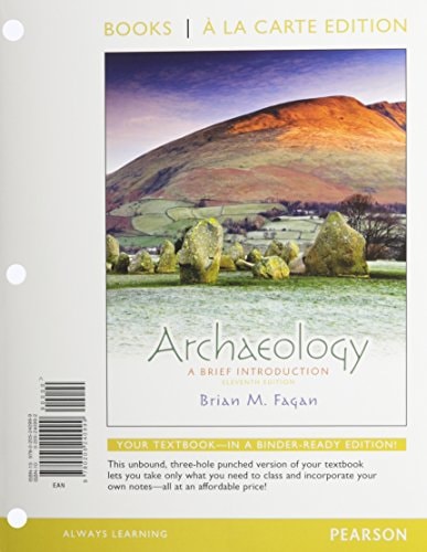 Archaeology: A Brief Introduction, Books a la Carte Plus MySearchLab with eText -- Access Card Package (11th Edition)
