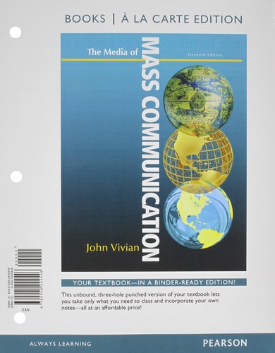 The Media of Mass Communication
