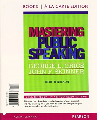 Mastering Public Speaking
