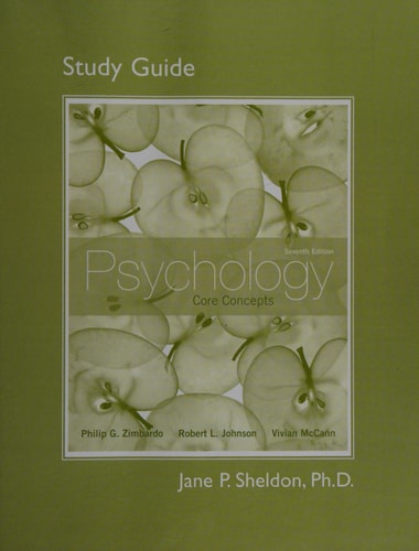 Study Guide for Psychology: Core Concepts
