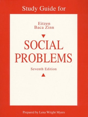 Study Guide for Social Problems