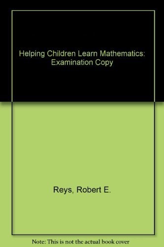 Helping Children Learn Mathematics