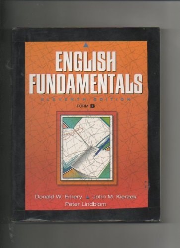English Fundamentals: Form B