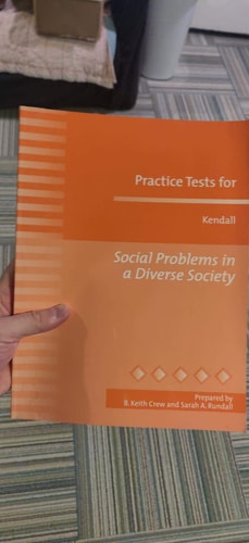 Social Problems in a Diverse Society: Test Bank