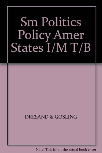 Politics and Policy in American States: Instructor's Manual and Test Bank