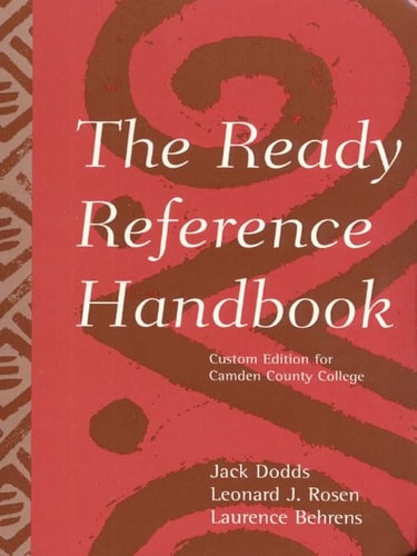 The Ready Reference Handbook