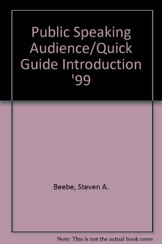 Public Speaking Audience/Quick Guide Introduction '99