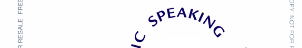Public Speaking: An Audience-Centered Approach
