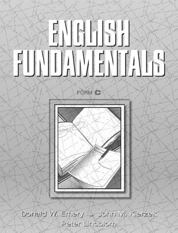 English Fundamentals: Form C
