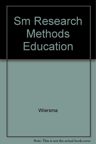 Research Methods in Education