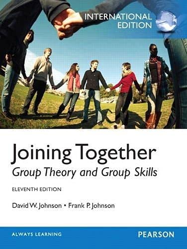 Joining Together: Group Theory and Group Skills