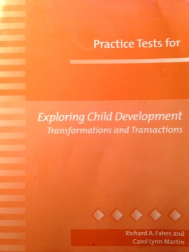 Exploring Child Development: Transactions and Transformations