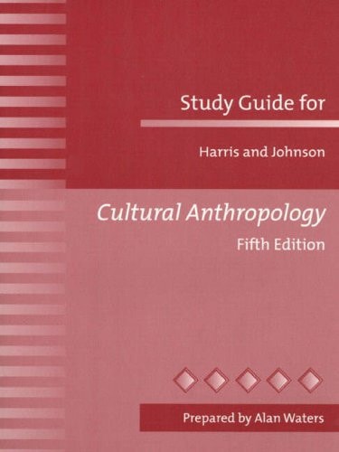 Study Guide for Cultural Anthropology