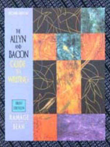The Allyn and Bacon Guide to Writing: Brief Edition