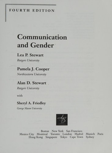 Communication and Gender