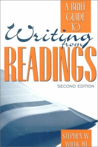 A Brief Guide to Writing from Readings