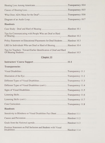Instructor's Resource Manual with Test Bank and Masters for Introduction to Special Education: Teaching in an Age of Opportunity