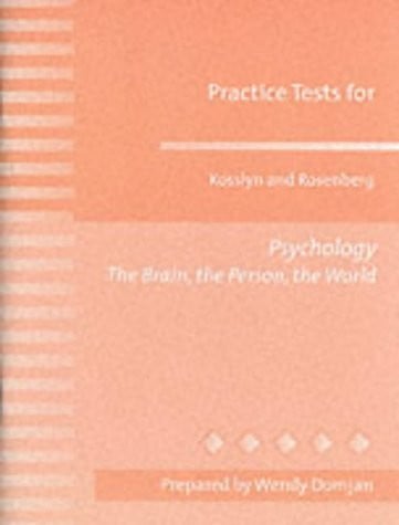 Psychology The Brain, the Person, the World